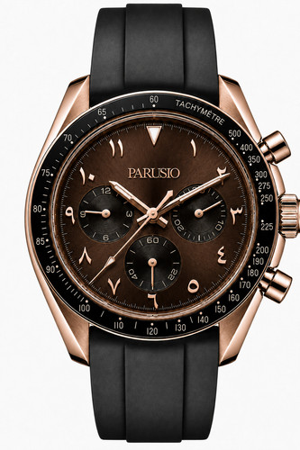 Parusio vk63 chronograph - chronograph, black
