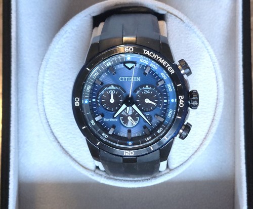 Citizen men 48mm blue - men's,