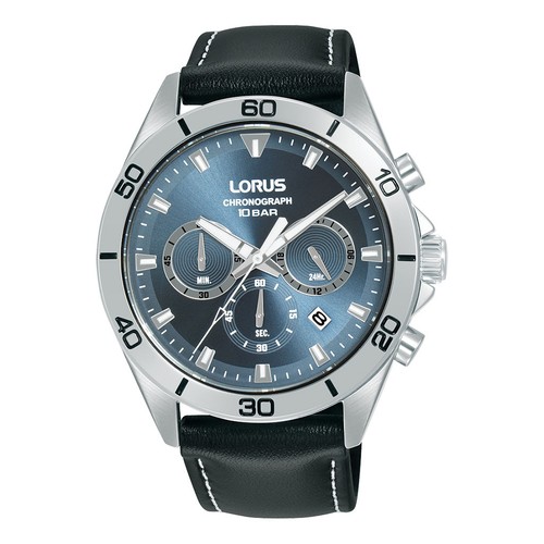 Lorus gents chronograph - gents, grey