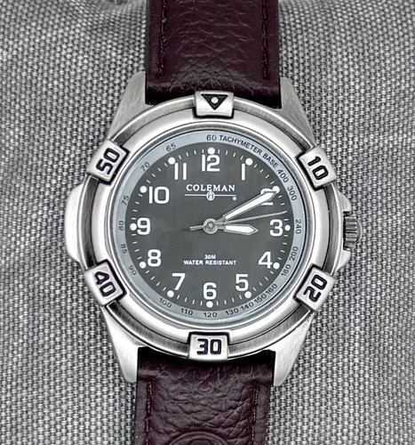 Coleman 933 gray dial - coleman,