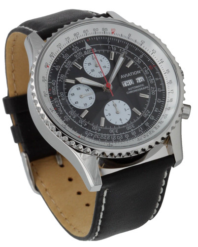 Aviation automatic chronograph - aviation,