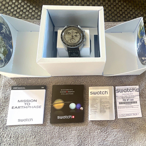Swatch mission earthphase - to,