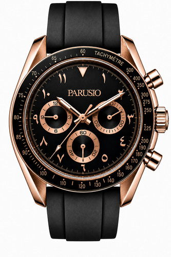 Parusio vk63 chronograph black - parusio,
