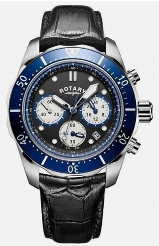 Rotary chronograph watch 42mm - watch,