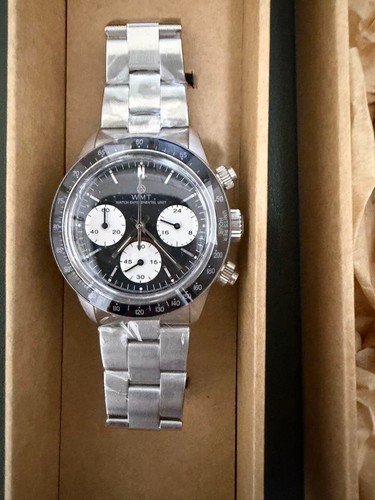 Wmt watches chronograph panda - watches,
